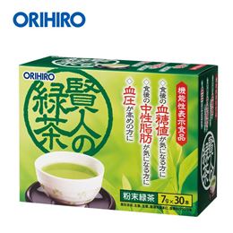 オリヒロ　機能性表示食品　賢人の緑茶　210g(7g×30本)